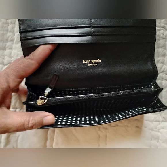 Kate Spade Black Wallet - Picture 3 of 4